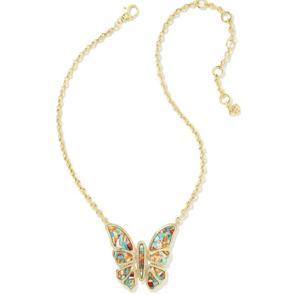 Kendra Scott | Ember Butterfly Statement Necklace - Picture 15 of 15